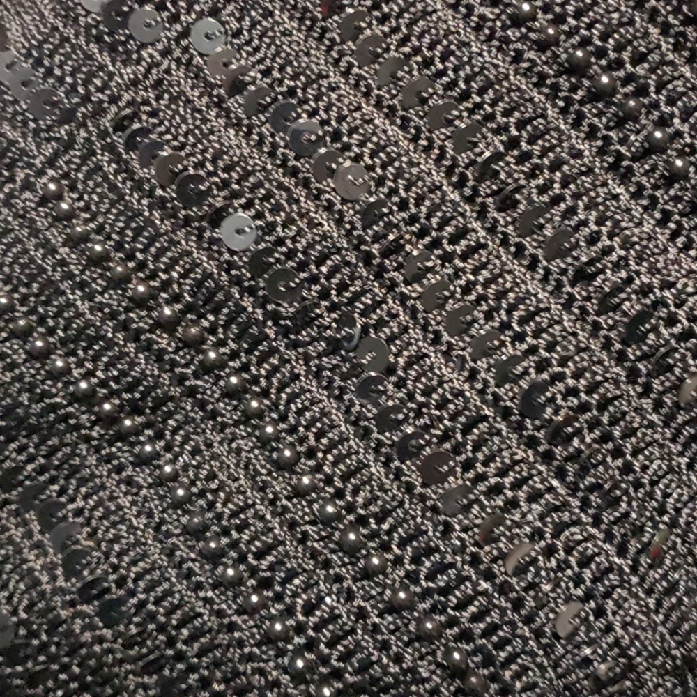 NWT Black Beaded/Sequin Cardigan and Tank … - Picture 8 of 9